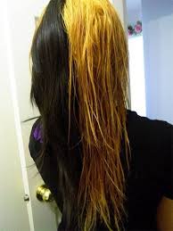 Before we go into the best ways to bleach your hair, allow us to provide a little inspiration. Bleaching Black Dyed Hair For Womens Black Hair Dye Bleaching Black Hair Hair Styles