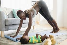 5 easy yoga poses to help busy moms relax