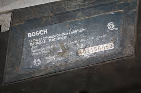 bosch cordless 18 volt 16 gauge finish