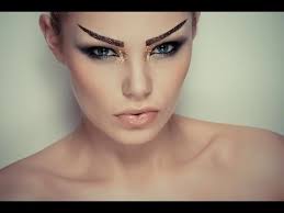 glitter brows makeup tutorial no 1