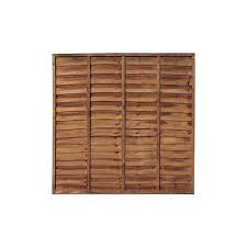 timber garden waney lap fence panels