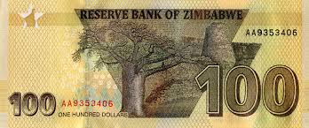zimbabwe new 100 dollar note b197a