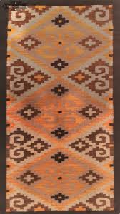 rug with zapotec linear pattern design