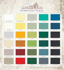 House Paint Color Chart