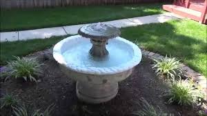 Fountain Repair Concrete Bird Bath