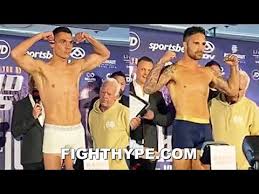 Tim tszyu vs bowyn morgan live boxing date, start time tv channel, live stream, and prelims on wednesday, dec 16, 2020. Tim Tszyu Vs Bowyn Morgan Weigh In Stare Each Other Down During Final Face Off Youtube