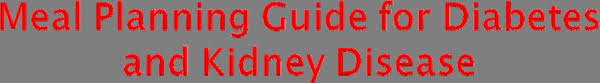 Find recipes, download cookbooks, read kidney dieting tips, and more. Http Www Bcrenal Ca Resource Gallery Documents Meal Planning Made Easy For Diabetes And Renal Disease Pdf
