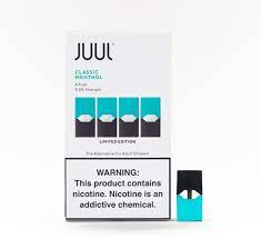 Juul menthol pods (pack of 4) in stock now. Juul Classic Menthol 5 Nicotine Strength Delivered Near You Saucey
