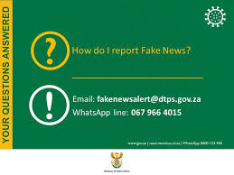 We're dealing with a lot of fake news. Dr Zweli Mkhize On Twitter Report Fakenews