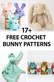 free crochet bunny patterns