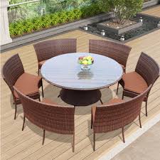 Table Chair Outdoor Rattan Chair Five