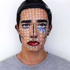male face makeup artist