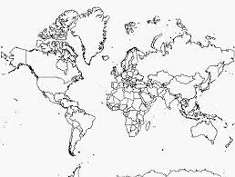 Carte du monde à imprimer en A3, A4 et grand format (pdf et image)