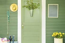 exterior sage green house what color