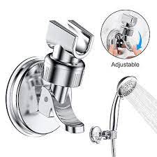 Adjustable Shower Head Stand W Suction