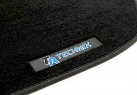 ta technix floor mat set with logo fits