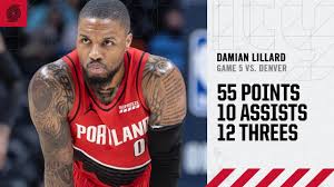 According to rivals.com, lillard was considered as a. Damian Lillard 55 Pts 10 Ast Game 5 Highlights Trail Blazers Vs Nuggets Youtube