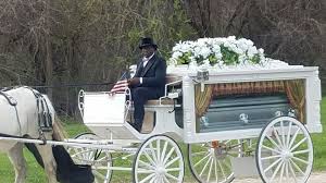 George floyd's death inspired a national movement. George Floyd Taken To Grave Site In Horse Drawn Carriage Khou Com
