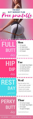 build a booty at home workout plan