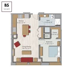apartment floor plans south water works