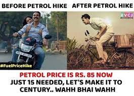 Increase price petrol illustrations & vectors. 15 Sarcastic Yet Hilarious Memes On Fuel Price Hike That Will Make You Laugh Cry At The Same Time Rvcj Media