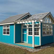 custom amish built sheds for