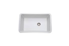 rohl s allia fireclay single bowl undermount kitchen sink has an offset drain 639 99 at