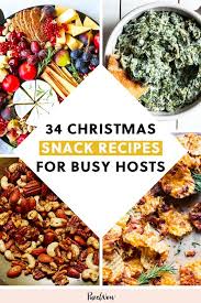 You don't need an excuse to go all out on eating and making. 34 Christmas Snacks Even The Busiest Hosts Can Pull Off Purewow Food Easy Christmas Recipe Snack Holiday Appetizer Recipes Christmas Snack Recipes Food