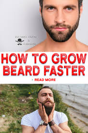 Are you stuck with facial hair that is thinning or refusing to grow? How To Grow Facial Hair Faster And Fix A Patchy Beard Grow Beard Faster Grow Beard Growing Facial Hair
