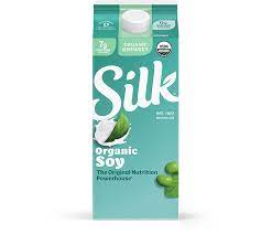 organic unsweet soymilk silk