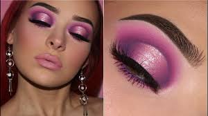 purple halo eye makeup tutorial