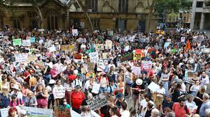 Although they have been coordinated . Thousands Gather In Sydney Cbd For Bushfire Climate Rally Daily Telegraph