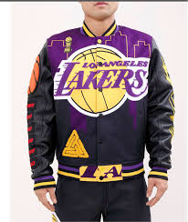 Lakers ✨ get this fit at @fanatics ✅ #blackpyramid #nba #xmas. Black Pyramid Pro Standard Collab La Lakers Men S Jacket Unleashed Streetwear And Apparel
