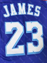 New nba jersey los angeles lakers kobe bryant 24 black basketball swingman. La Lakers Concept Crenshaw 23 Lebron James Blue Jersey