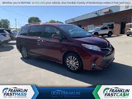 pre owned 2020 toyota sienna xle