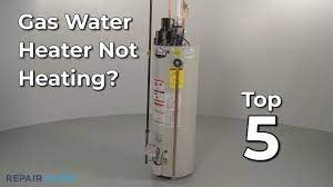 gas water heater not heating gas