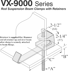 vx 9000 series rod suspension beam