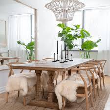 A traditional dining table set inspired by the farmhouse antique furniture look. 33 Standout Dining Table Decor Ideas