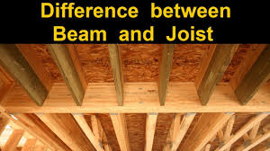 difference between beam and joist you