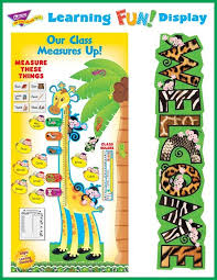 Measurement And Growth Chart Welcome Bulletin Board Idea