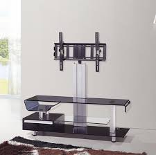 Black Tempered Glass Tv Stand
