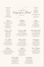 Young Love Imperial Monogram Wedding Seating Charts
