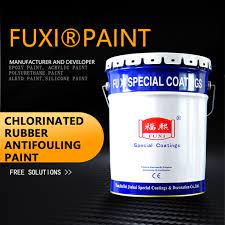 chlorinated rubber antifouling paint