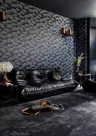 Living Room Wallpaper Ideas Monochrome