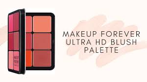 makeup forever ultra hd blush palette