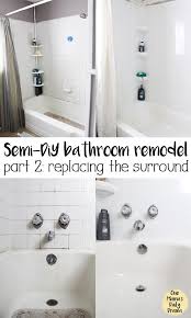 Semi Diy Bathroom Remodel Replacing A