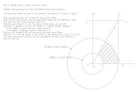Cone Calculator Sheet Metal Flat Layout Formula K Zell