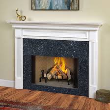 x 42 in wood fireplace mantel surround