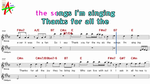 Thank you for the music is a song by the swedish pop group abba. Thank You For The Music Abba Karaoke Sheet Music Lyrics Pop Karaoke Chords Chordify