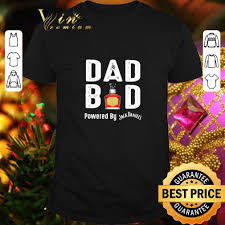 Dad Bod Powered By Jack Daniels Father S Day Shirt Hoodie Sweater Longsleeve T Shirt